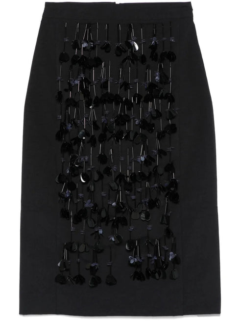 PLAN C SEQUIN SKIRT
